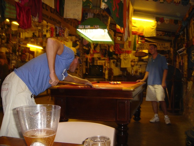 Shooting Pool